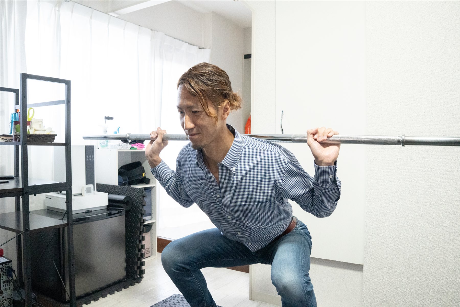 バーベルを使ったトレーニング